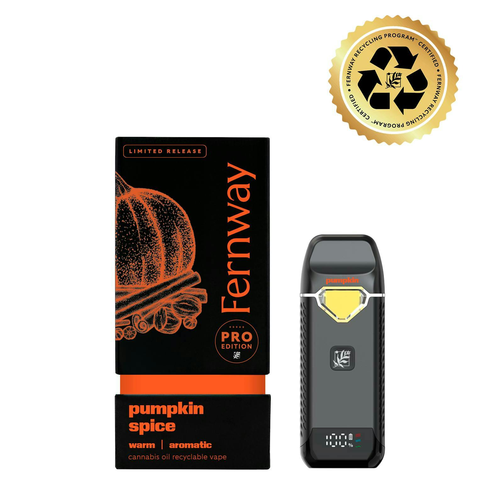 Fernway - Pumpkin Spice | Flavor Line | All-In-One Traveler PRO | 2.0g - 1