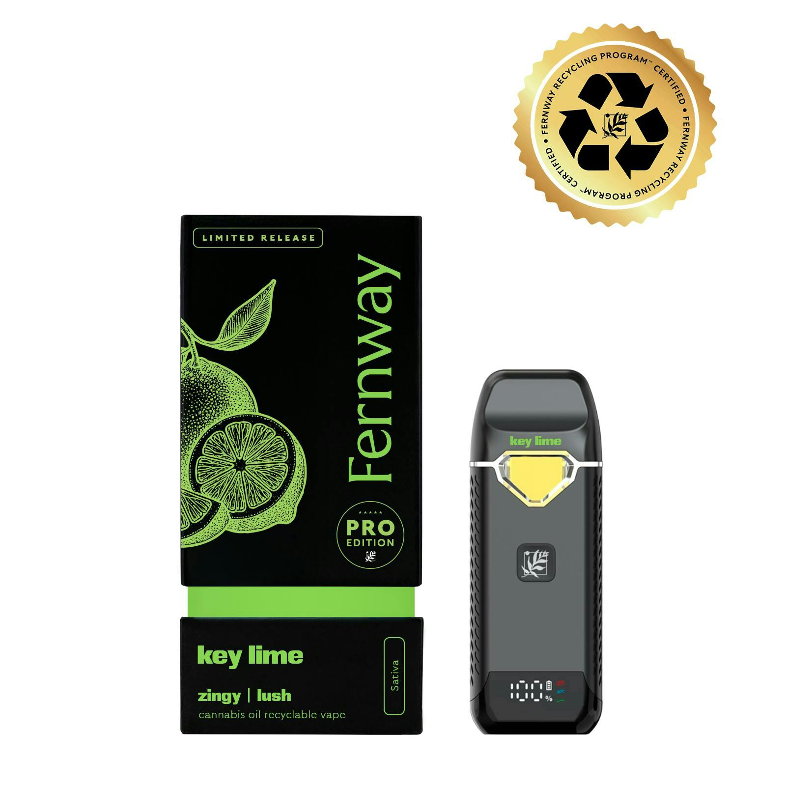 Fernway - Key Lime | Flavor Line | All-In-One Traveler PRO | 2.0g - 1