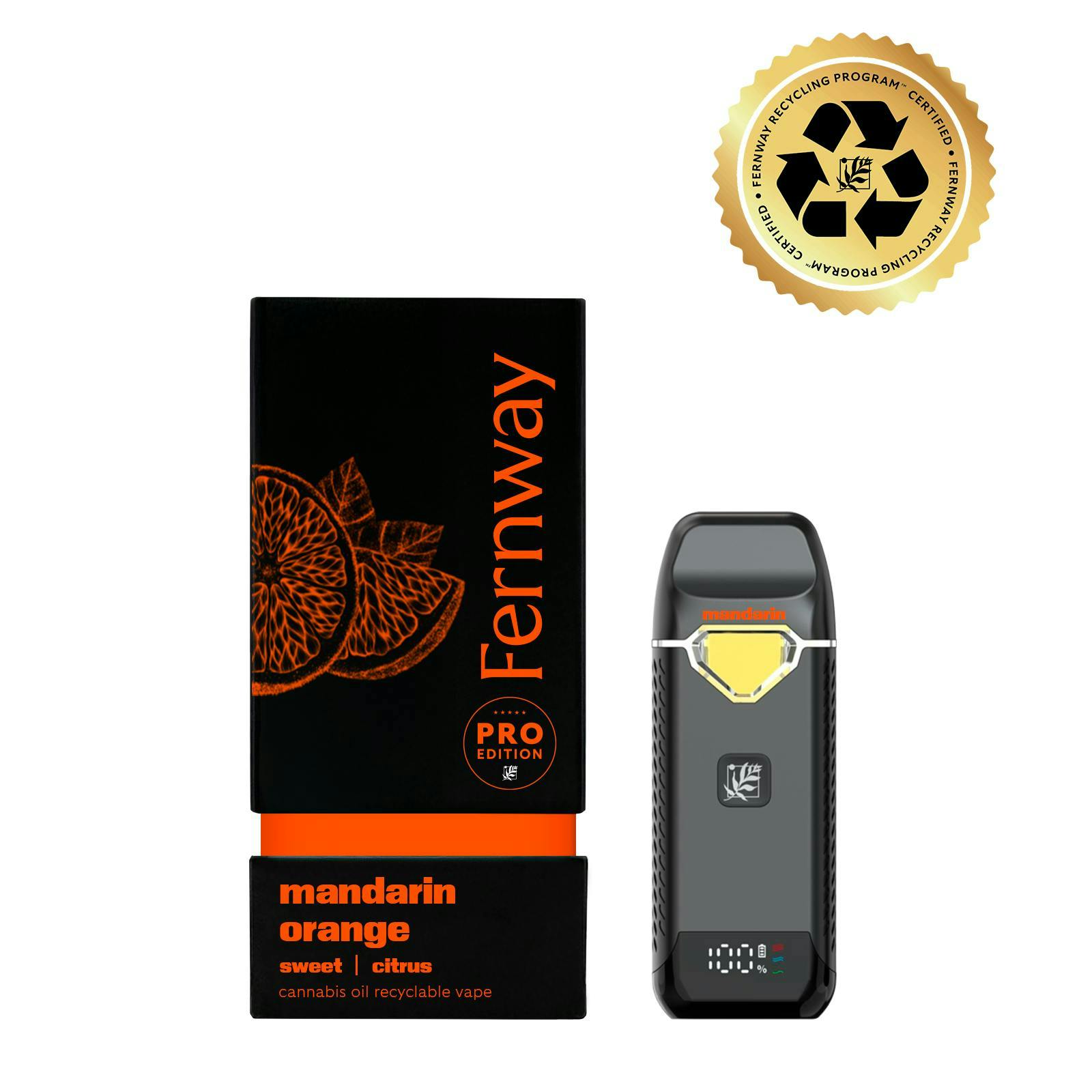Fernway - Mandarin Orange | Flavor Line | All-In-One Traveler PRO | 2.0g - 1