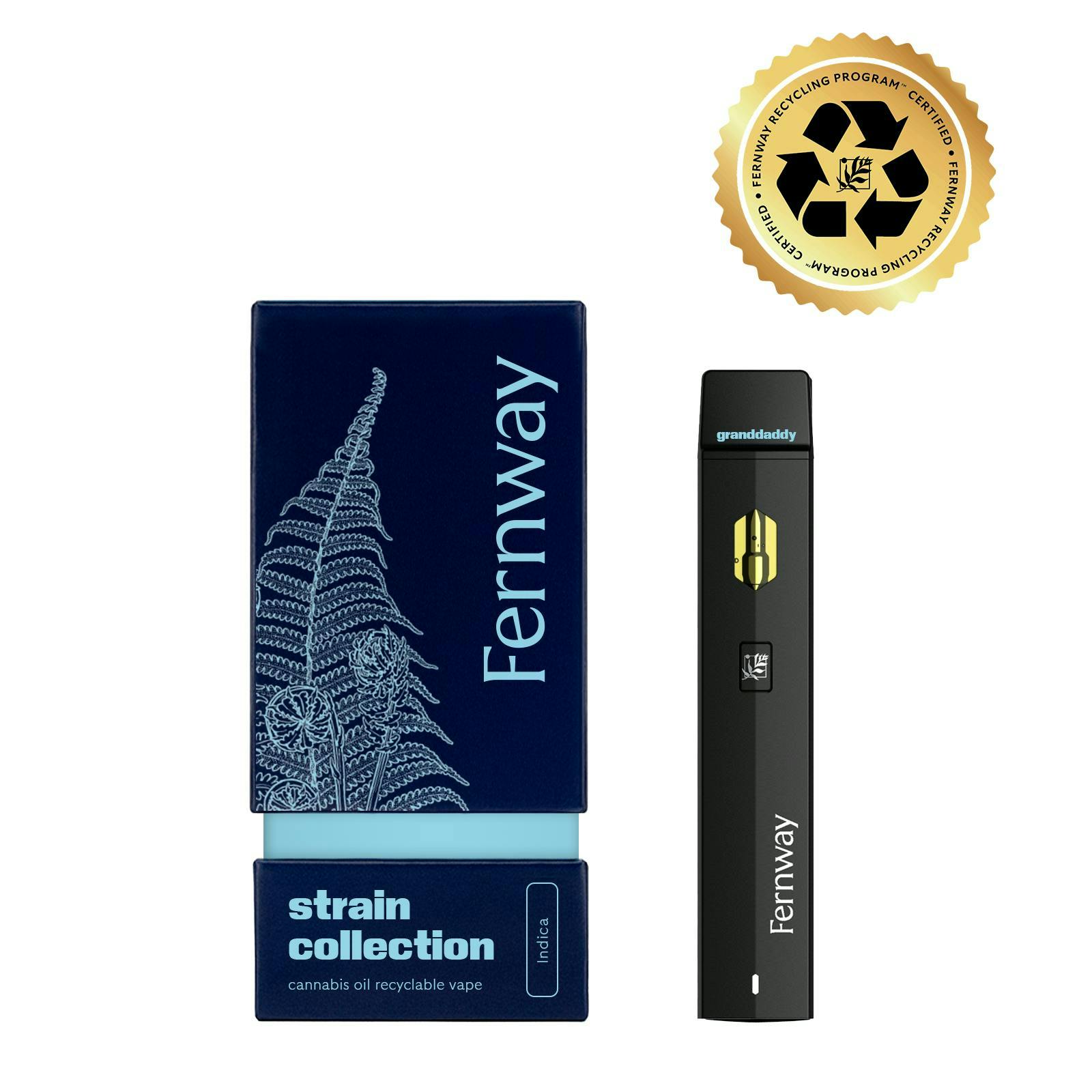 Fernway - Granddaddy Purple | Strain Collection | All-In-One | 1.0g - 1