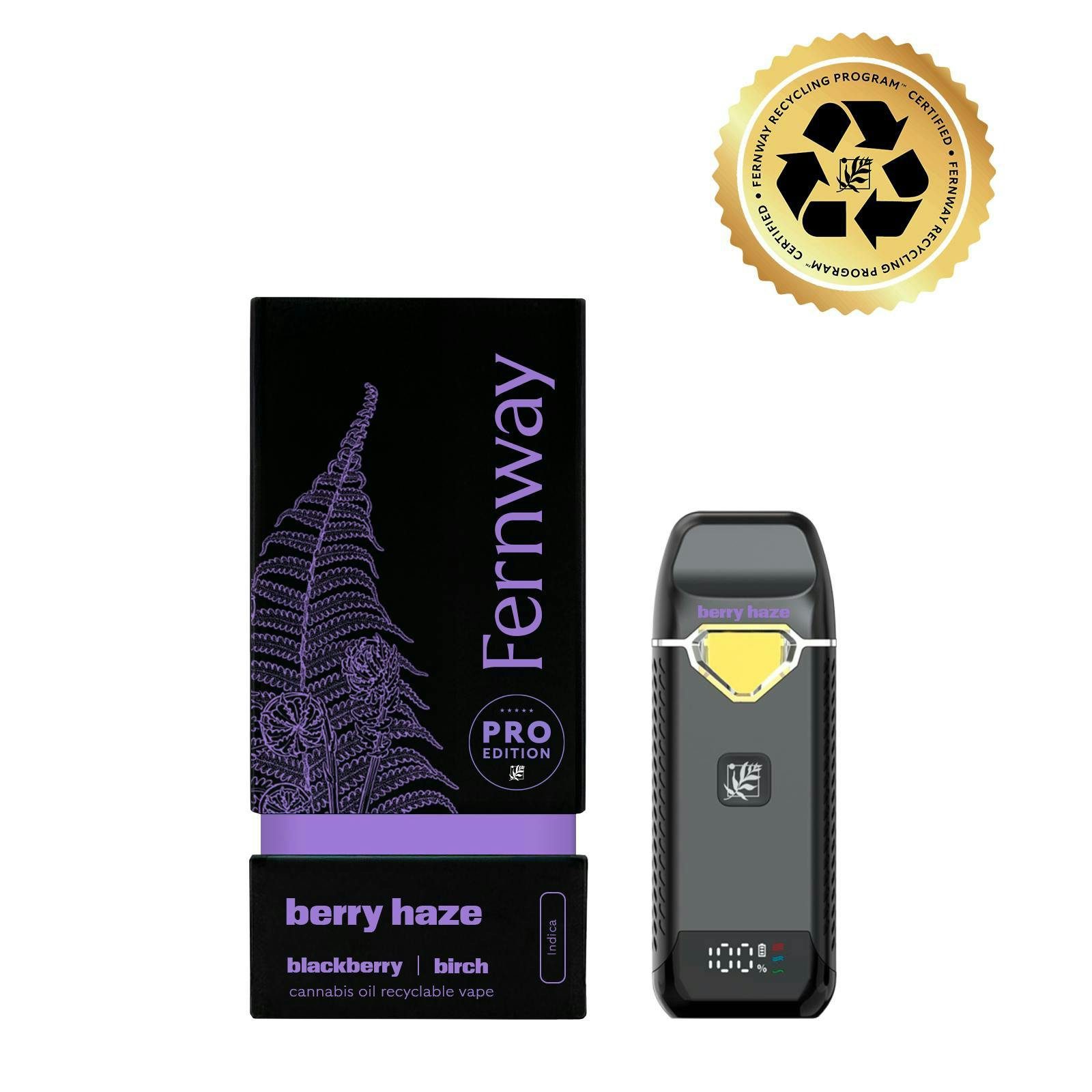 Fernway - Berry Haze | Flavor Line | All-In-One Traveler PRO | 2.0g - 1
