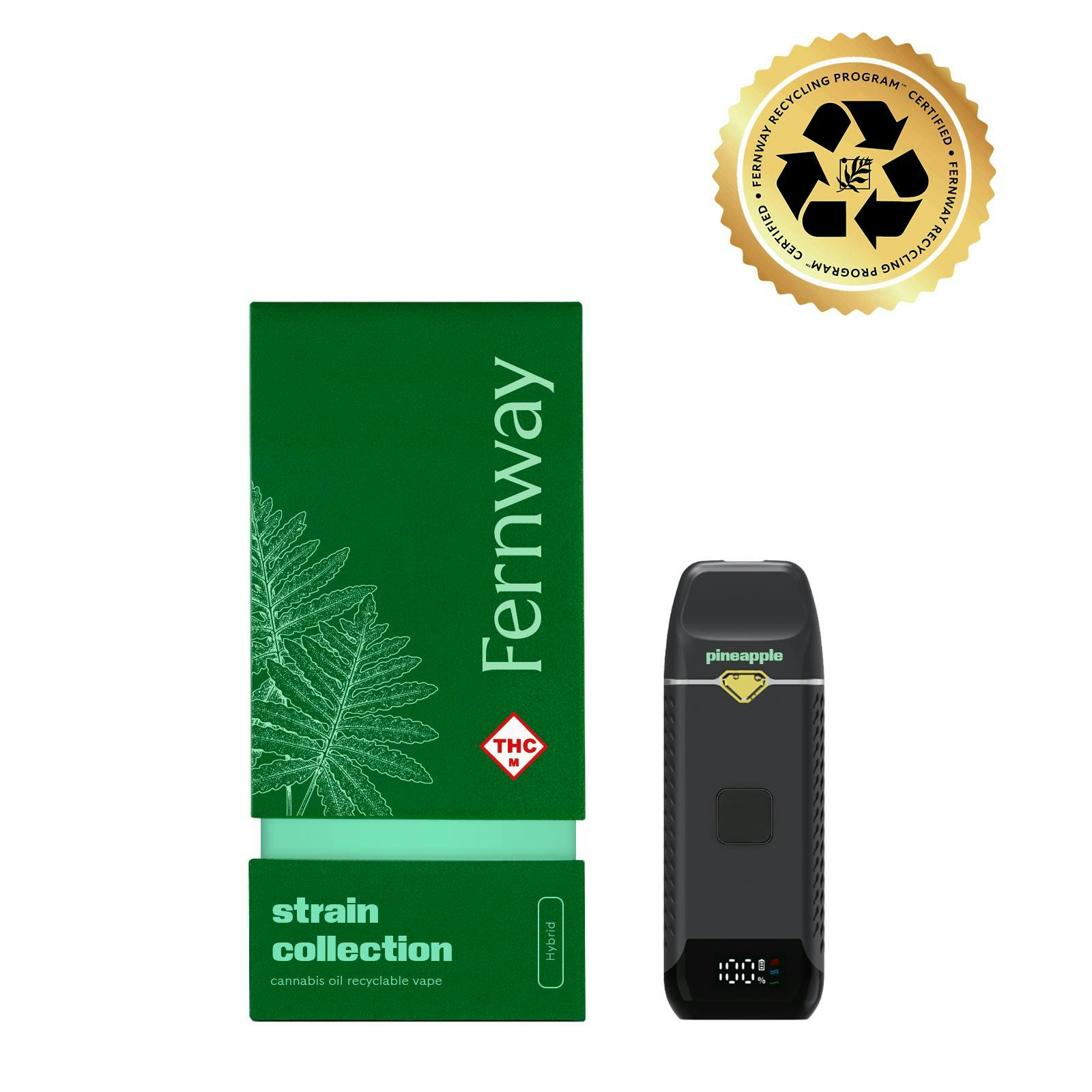Fernway - Pineapple Express | Strain Collection | All-In-One Traveler PRO | 1.0g - 1