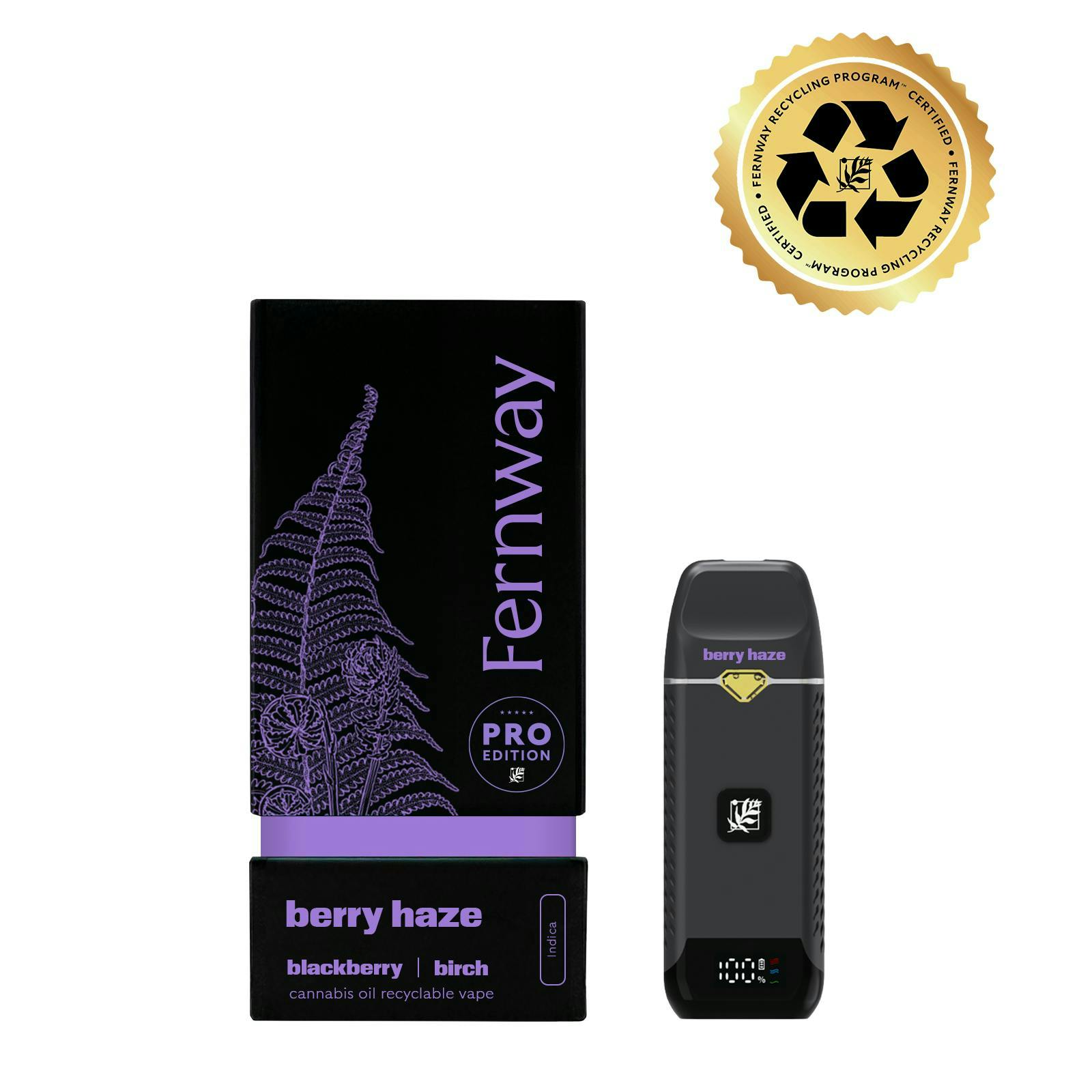 Fernway - Berry Haze | Flavor Line | All-In-One Traveler PRO | 0.5g - 1