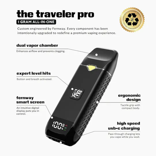 Fernway - Headband | Strain Collection | All-In-One Traveler PRO | 1.0g - 1