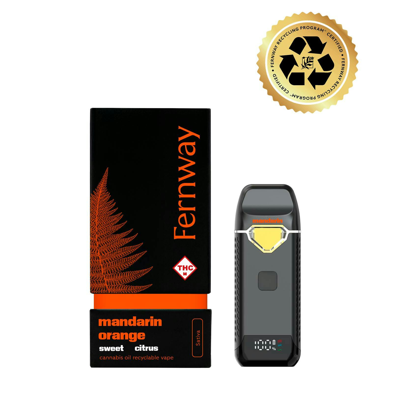 Fernway - Mandarin Orange | Flavor Line | All-In-One Traveler PRO | 2.0g - 1