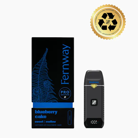 Fernway - Blueberry Cake | Flavor Line | All-In-One Traveler PRO | 1.0g - 1