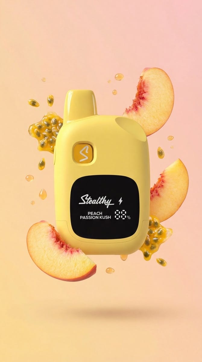 Stealthy Air - Stealthy Air | Peach Passion Kush | Disposable | 1.25g - 1
