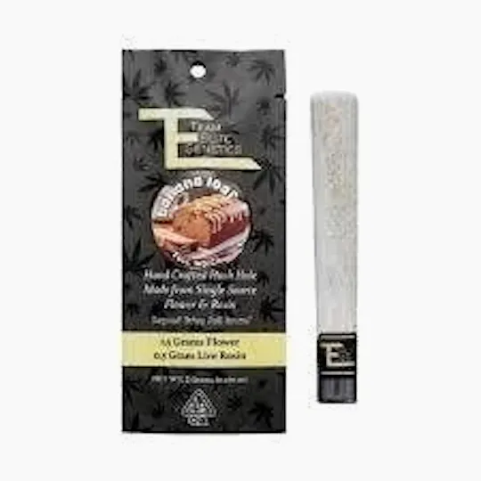 Team Elite Genetics - Banana Loaf | Hash Hole Infused Joint | 2g - 1