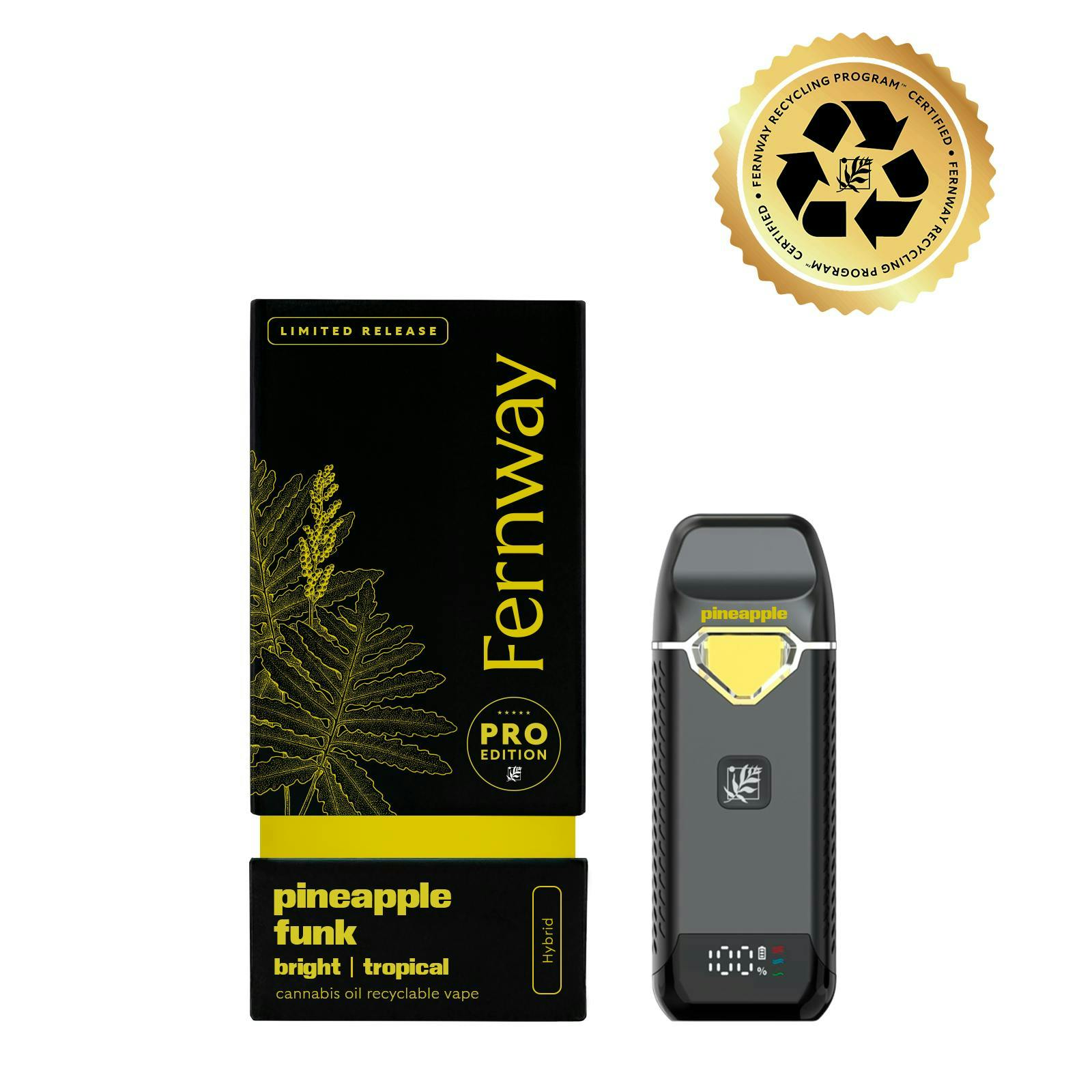 Fernway - Pineapple Funk | Flavor Line | All-In-One Traveler PRO | 2.0g - 1