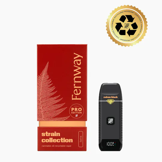 Fernway - Cuban Black Haze | Strain Collection | All-In-One Traveler PRO | 1.0g - 1