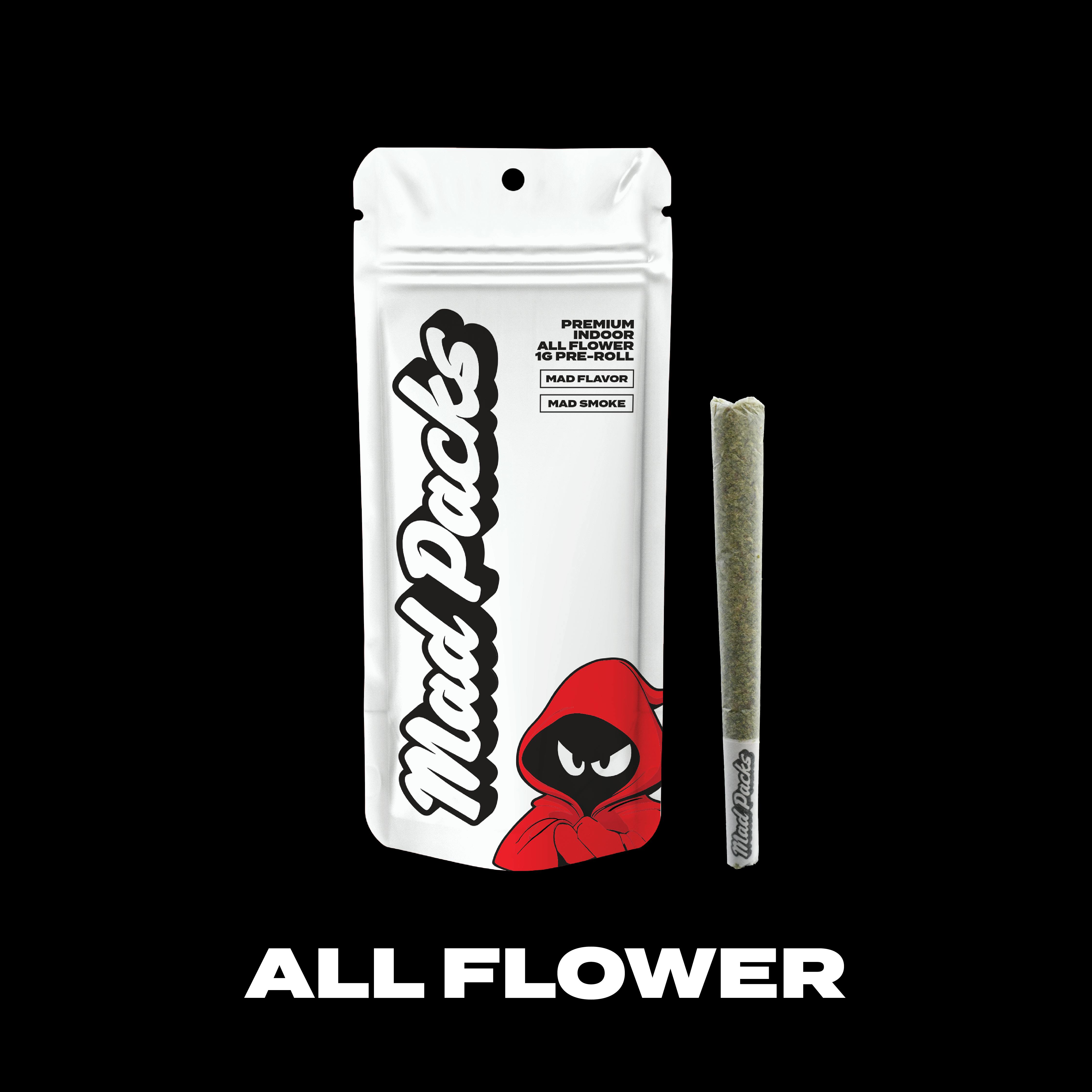 Mad Packs - Mad Packs | 1g Premium Preroll | OG Runtz - 1