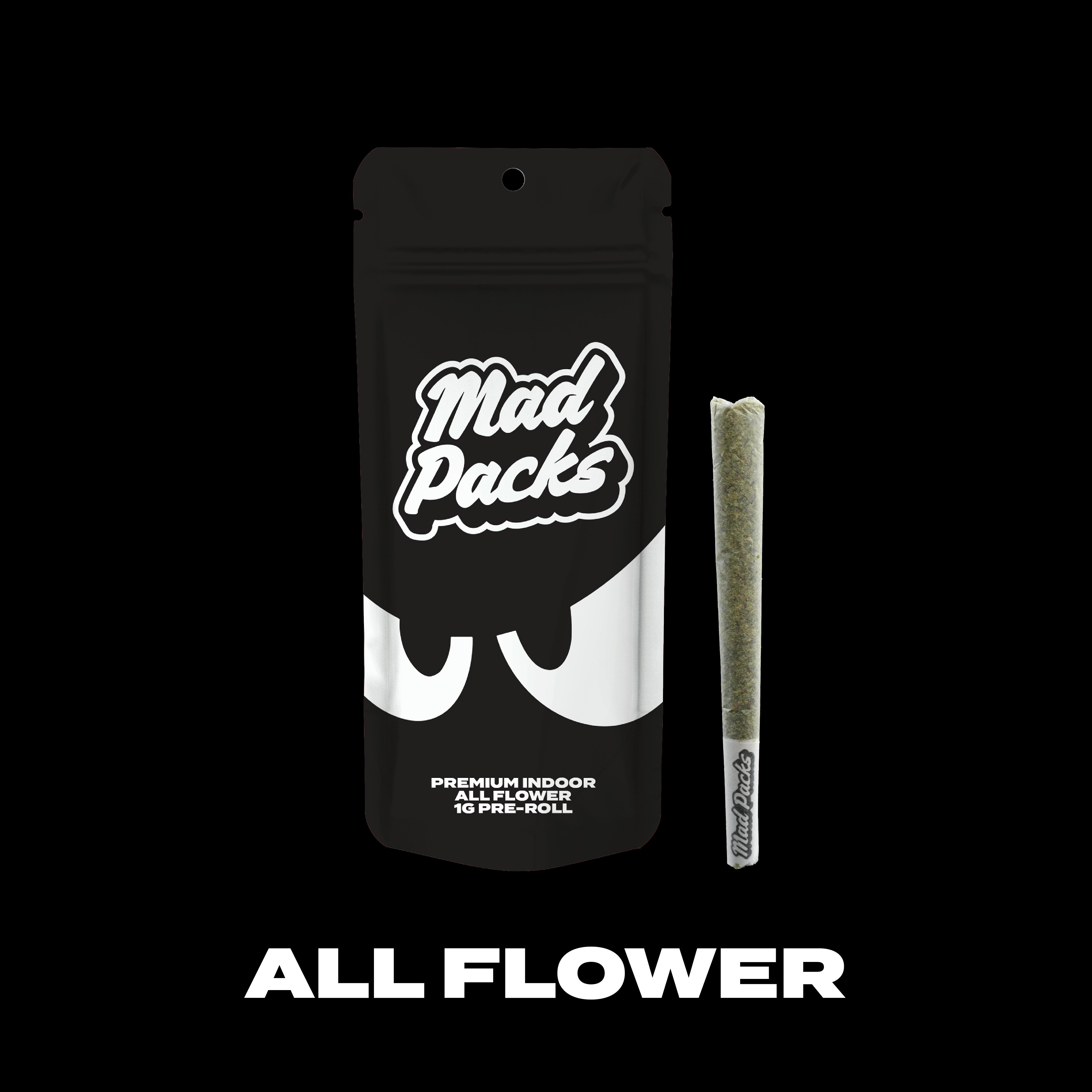 Mad Packs - Mad Packs | 1g Premium Preroll | Obama Runtz - 1