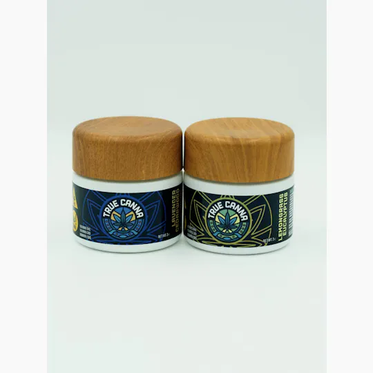 True Canna - Lavender Cedarwood | Topical Cream | 1000mg THC/CBD/CBG | 2oz - 1