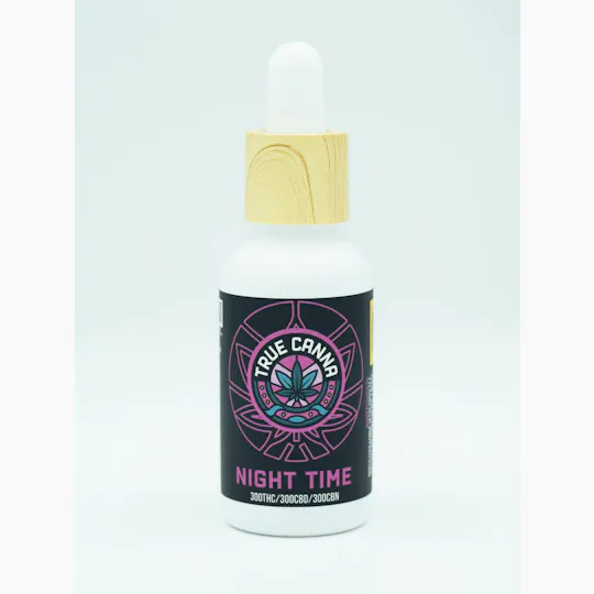 True Canna - Night Time | Tincture | 300mg THC:CBD:CBN | 1 fl oz - 1