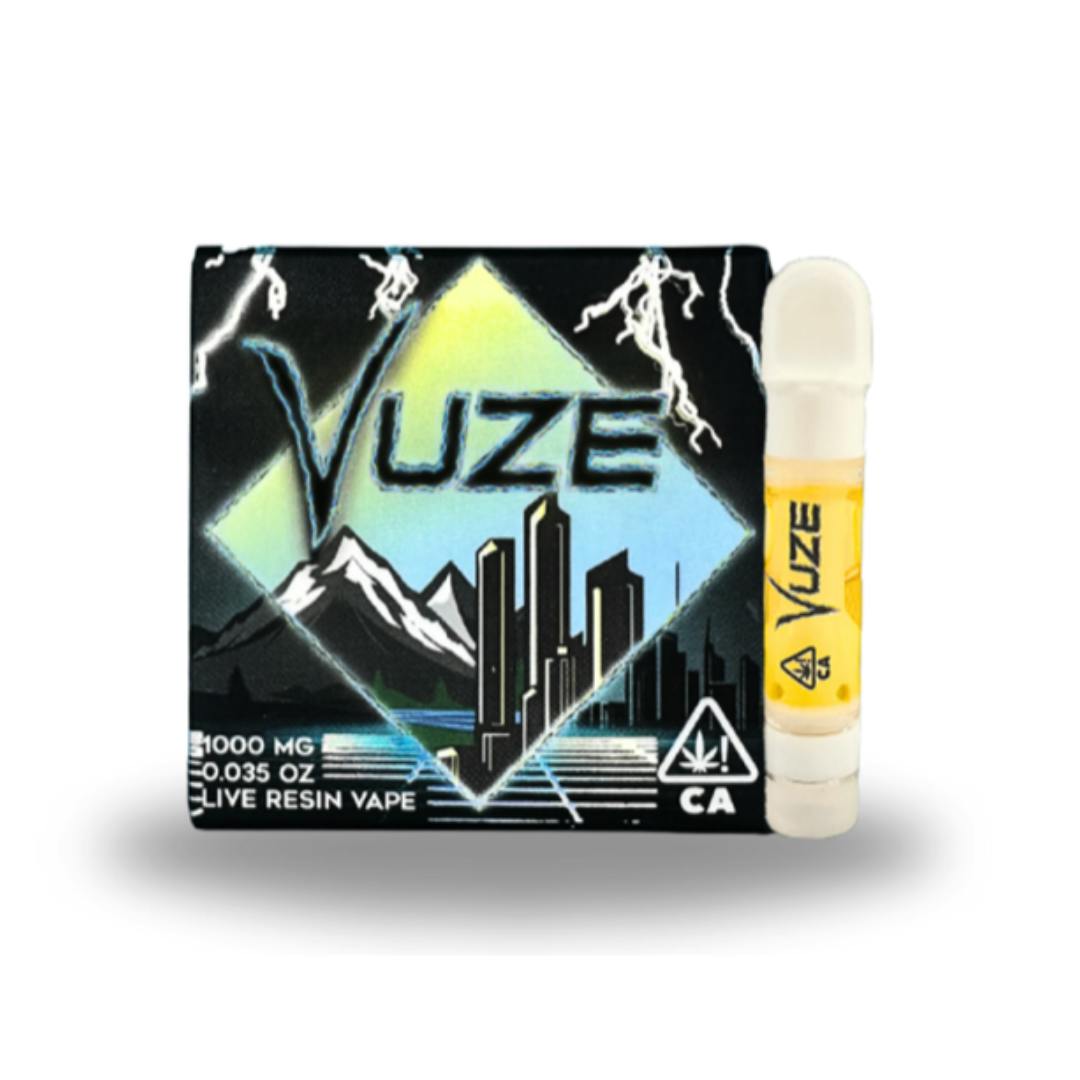 Vuze Extracts - VUZE | Live Resin Vape Cart | Zour Plums | 1g - 1