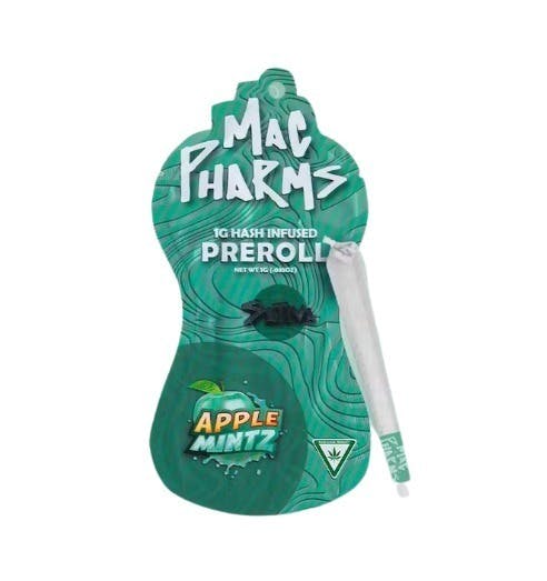 Mac Pharms - Mac Pharms| Apple Mintz| Infused Joint| 1g - 1