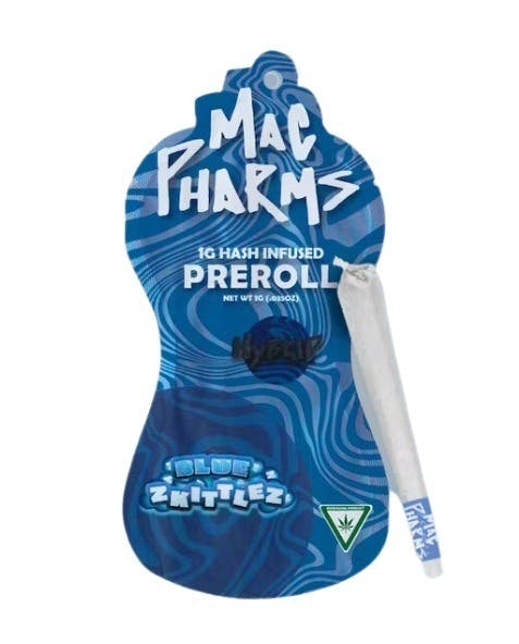 Mac Pharms - Mac Pharms| Blue Zkittlez| Infused Joint| 1g - 1