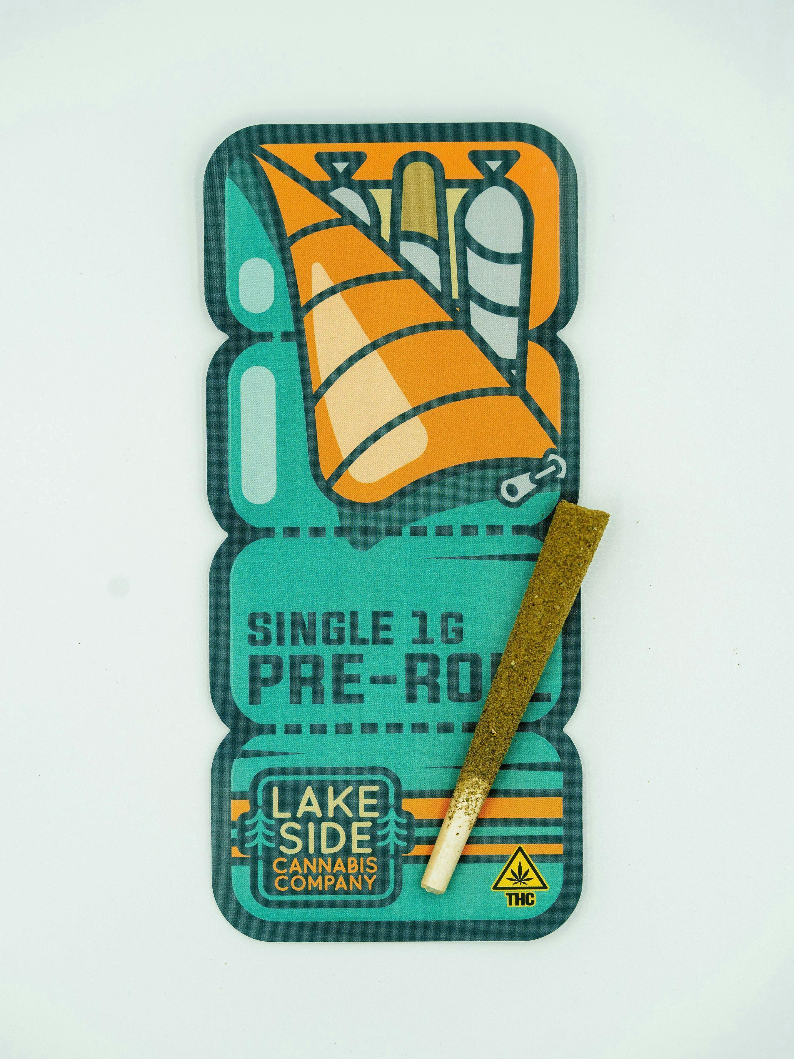Lakeside Cannabis Co - Super Jacked | Kief Coated & Infused Joints | 1g - 1