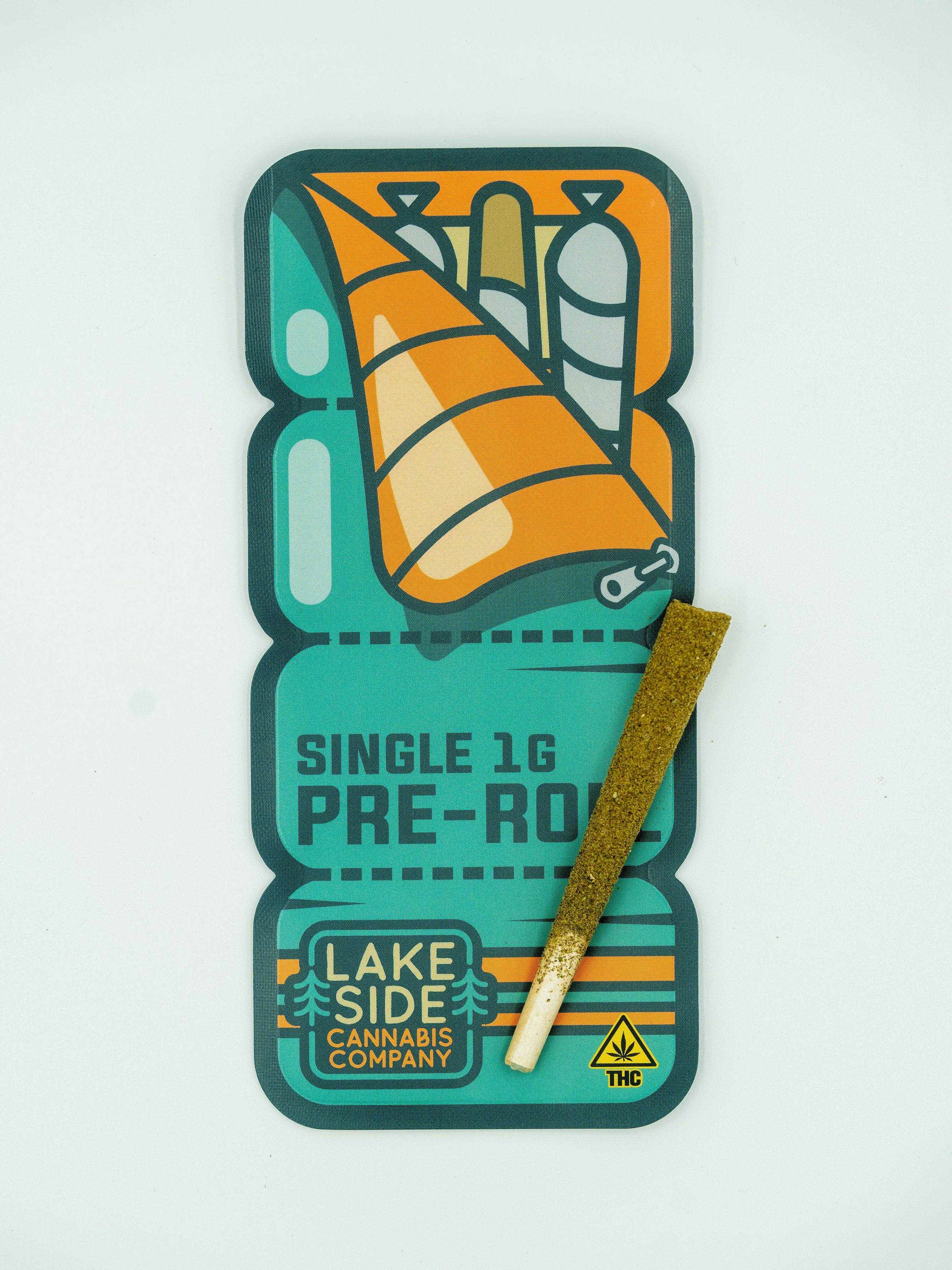 Lakeside Cannabis Co - Lakeside Cannabis Co. | Bubblegum | Kief Coated & Infused Joints | 1g - 1
