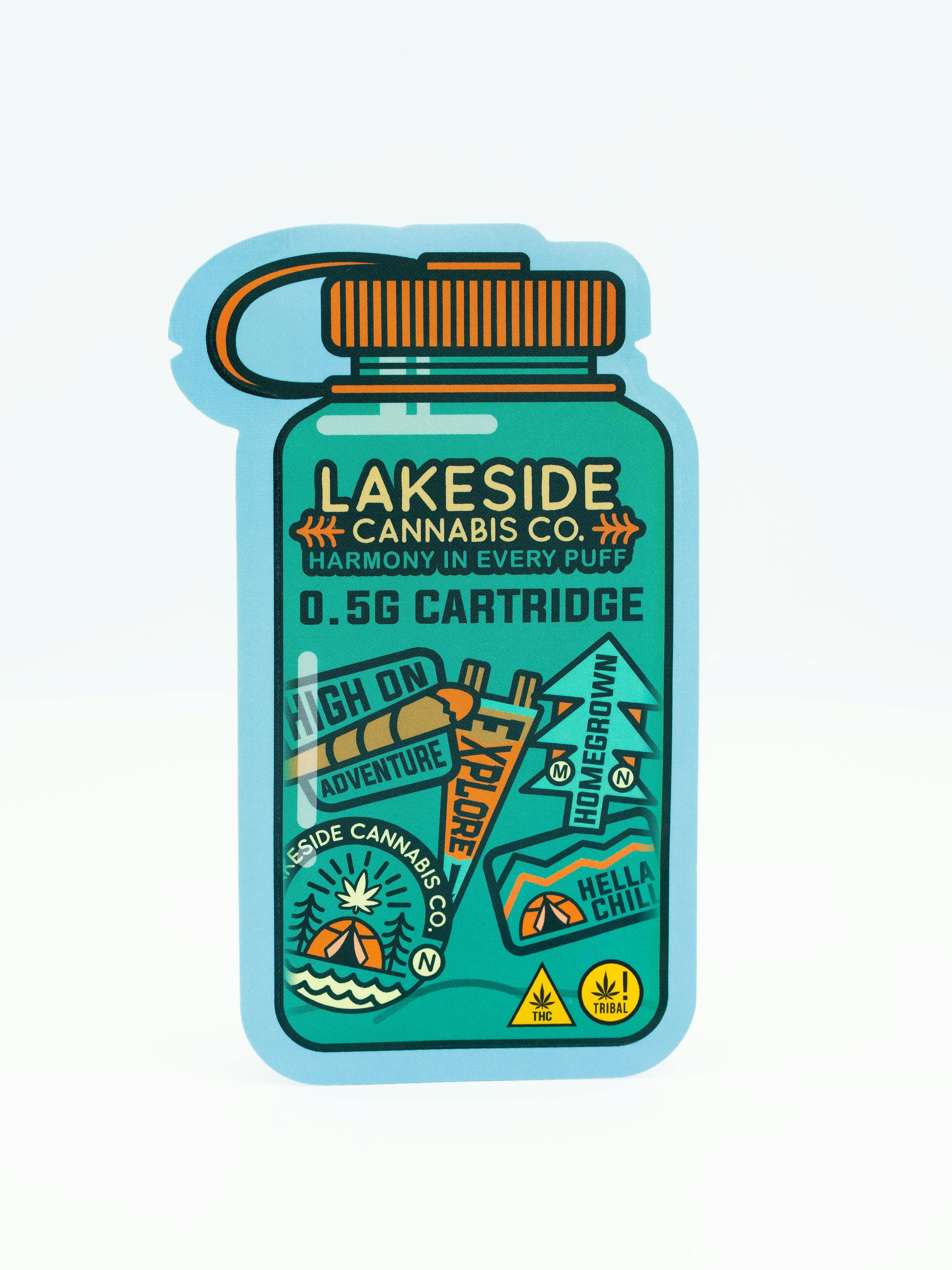 Lakeside Cannabis Co - Lakeside Cannabis Co. | Birthday Cake Kush | Cartridge | 0.5g - 1