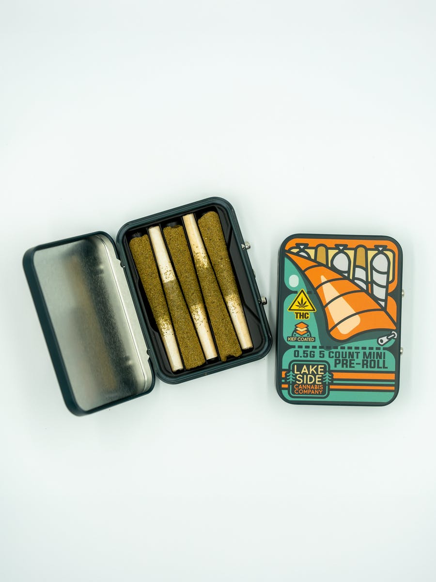 Lakeside Cannabis Co - Lakeside Cannabis Co. | Sour Junkie | Kief Coated Minis | 0.5g each | 5pk - 1