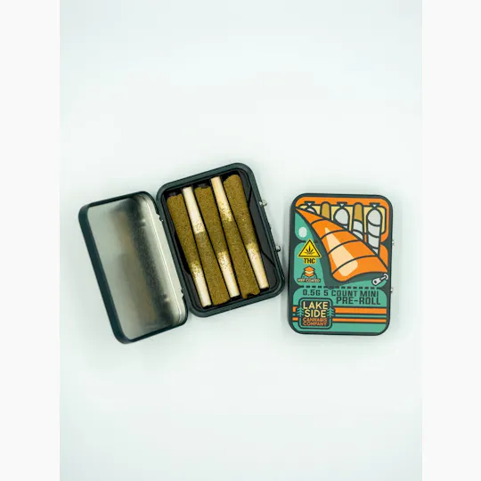 Lakeside Cannabis Co - Sour Junkie | Kief Coated Minis | 0.5g each | 5pk - 1