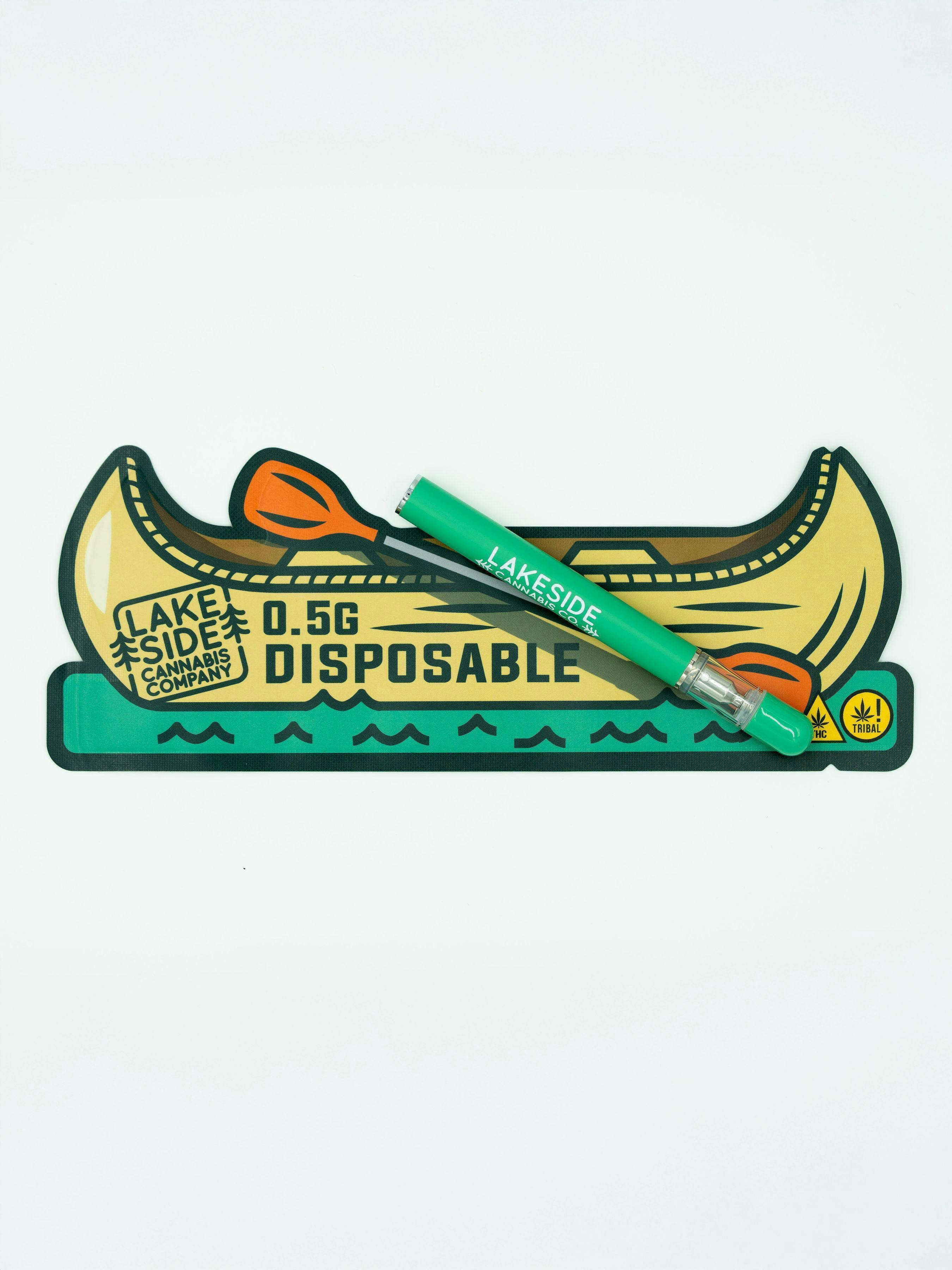 Lakeside Cannabis Co - Birthday Cake Kush | Disposable | 0.5g - 1