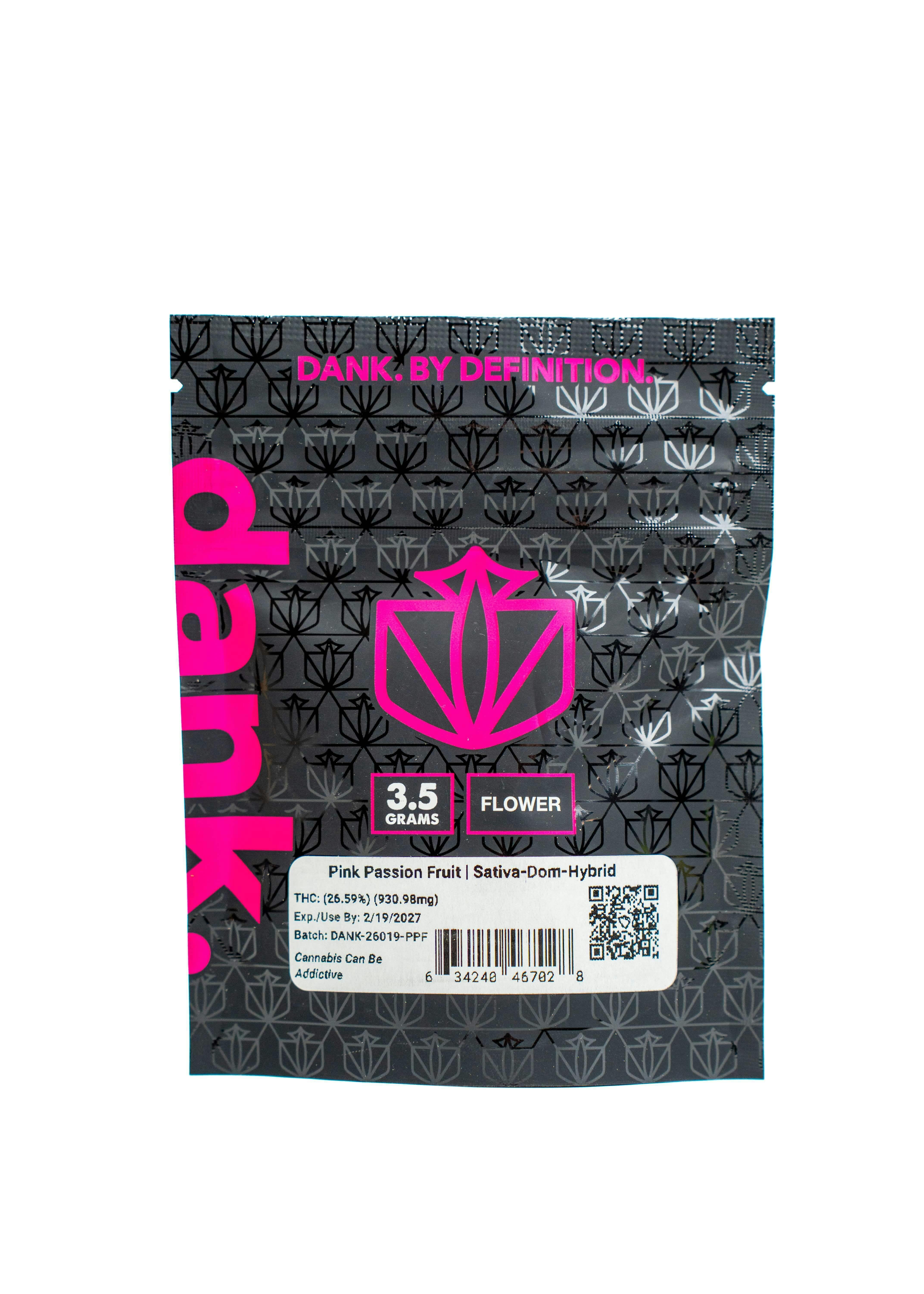 Dank By Definition - PINK PASSION FRUIT (3.5G BAG) - 1