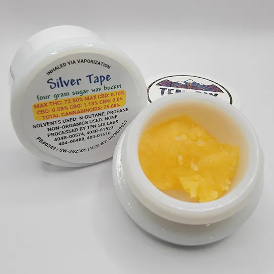 Ten Six Labs - Silver Tape - 4g Sugar Wax - 1