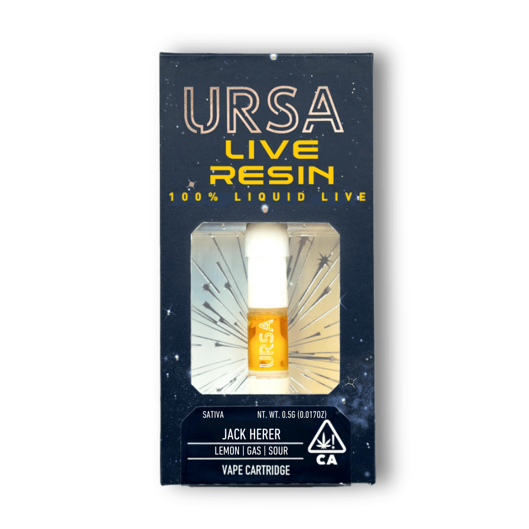 URSA Extracts - Jack Herer 0.5g Live Resin Cartridge - 1