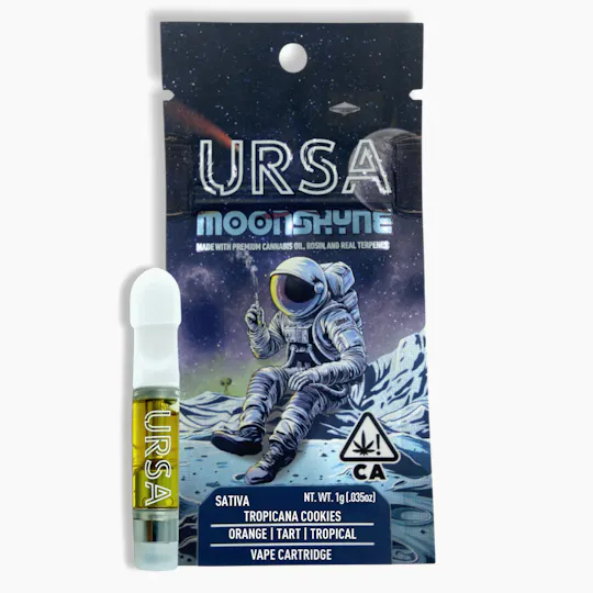 URSA Extracts - Tropicanna Cookies 1g Moonshyne Cartridge - 1