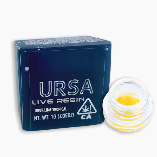URSA Extracts - Sour Lime Tropical 1g Live Resin Extract - 1