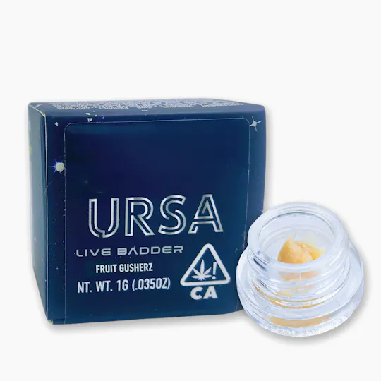 URSA Extracts - Fruit Gusherz 1g Live Badder Extract - 1