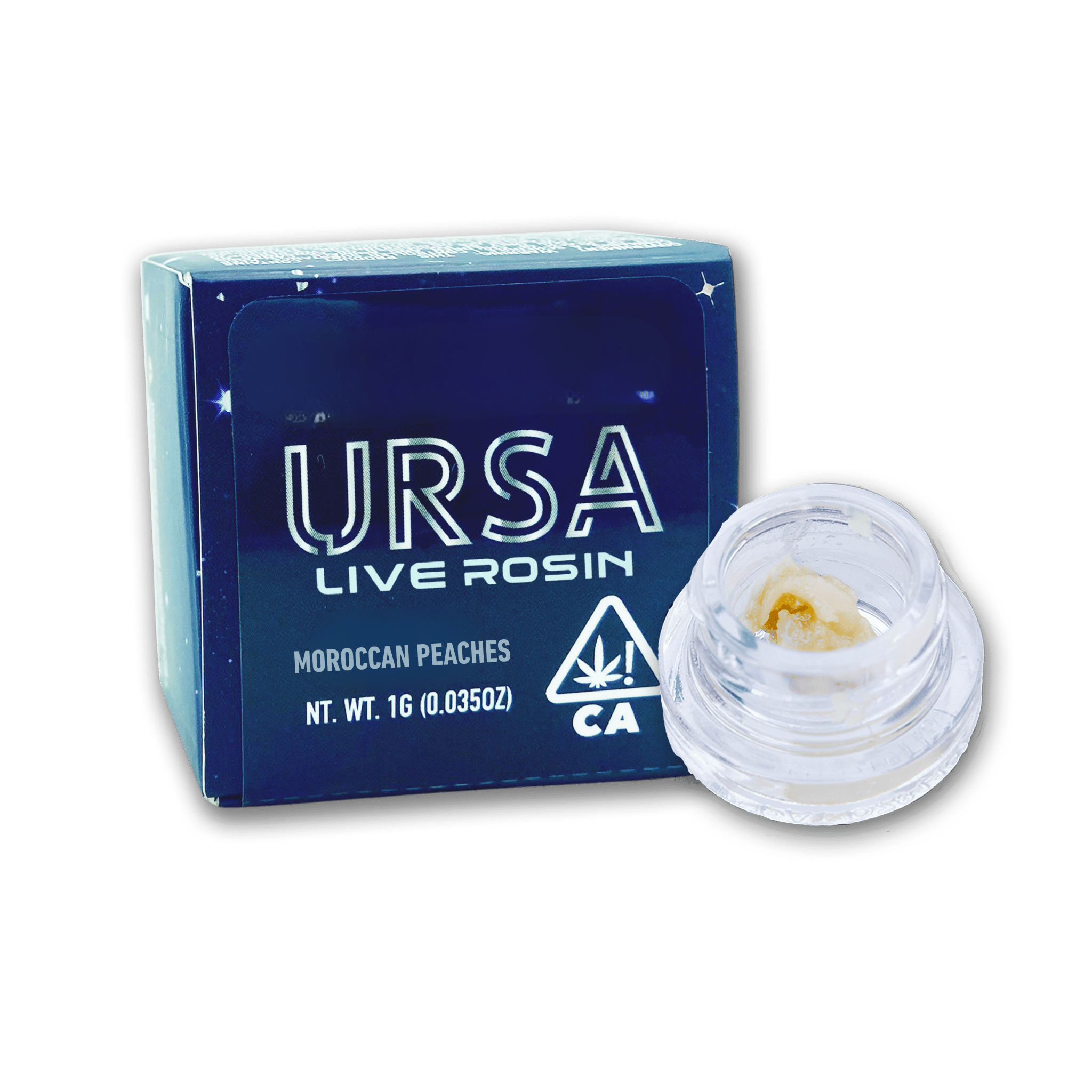 URSA Extracts - Moroccan Peaches 1g URSA Cold Cure Live Rosin - 1
