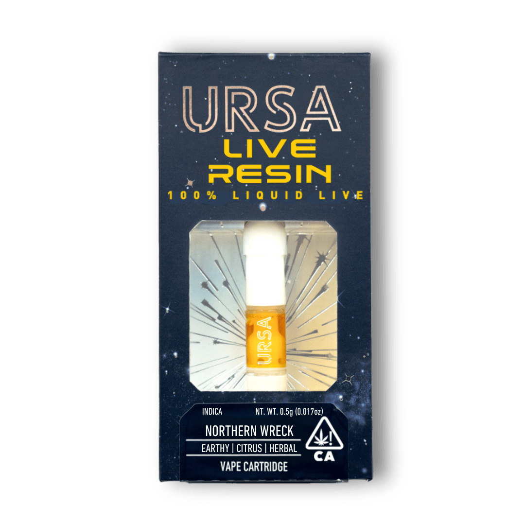 URSA Extracts - Northern Wreck 0.5g Live Resin Cartridge - 1