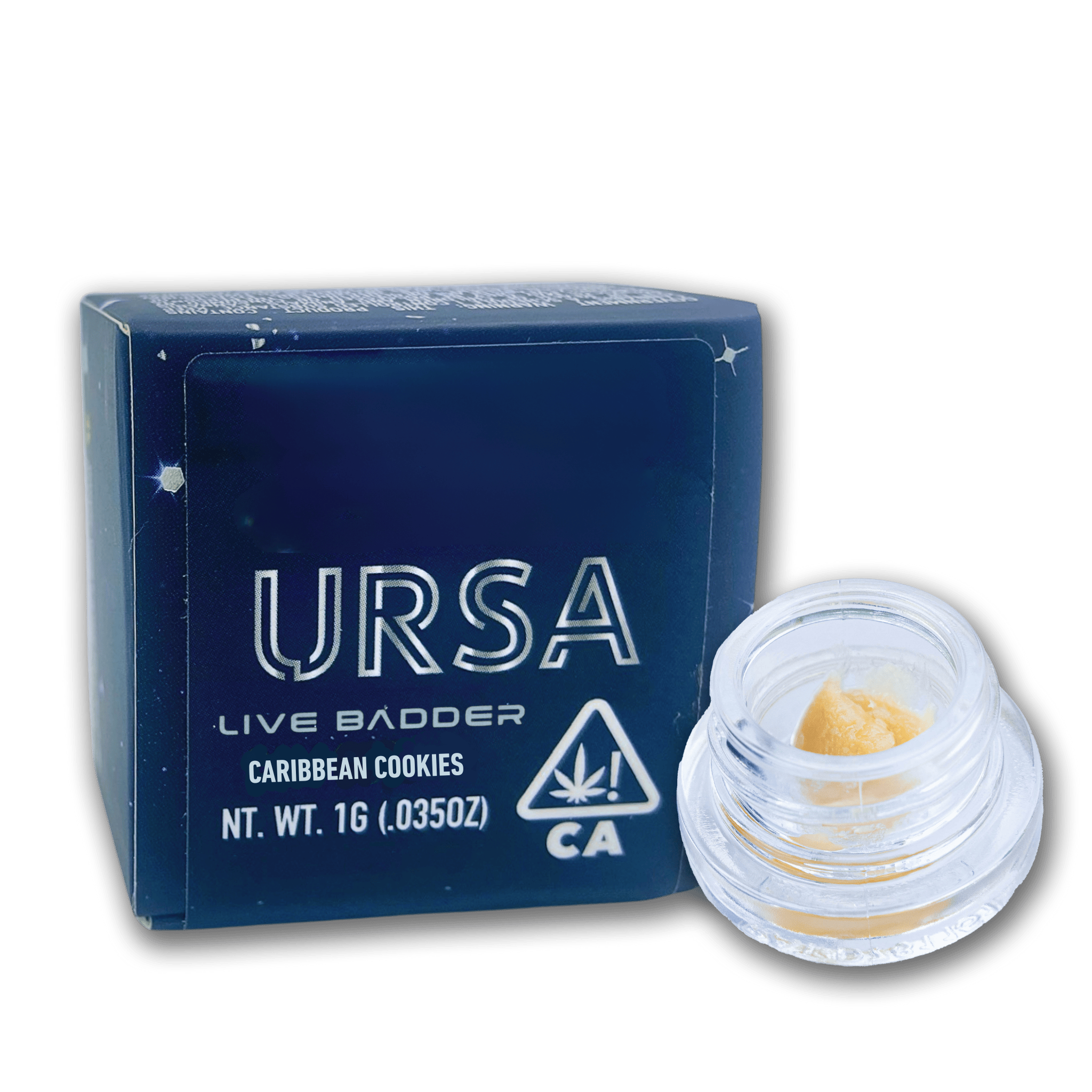 URSA Extracts - Caribbean Cookies 1g Live Badder Extract - 1