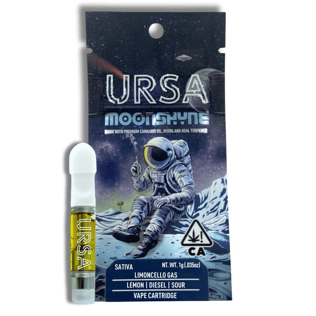URSA Extracts - Limoncello Gas 1g Moonshyne Cartridge - 1