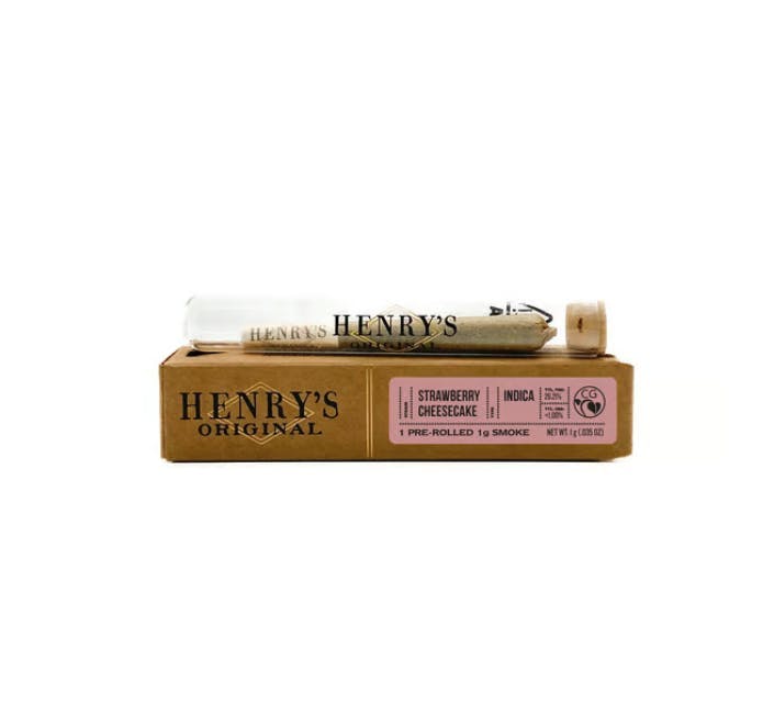 Henry's Original - Henry's Original | Strawberry Cheesecake | Joint | 1g - 1