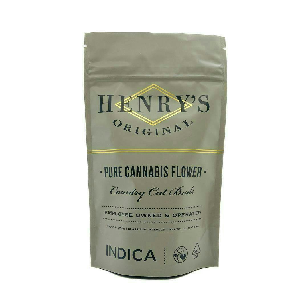 Henry's Original - Henry's Original | Black Afghani | Pouch Big Buds | 14g - 1