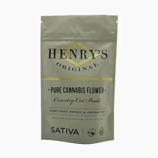 Henry's Original - Henry's Original | Sour Diesel | Pouch Big Buds | 14g - 1