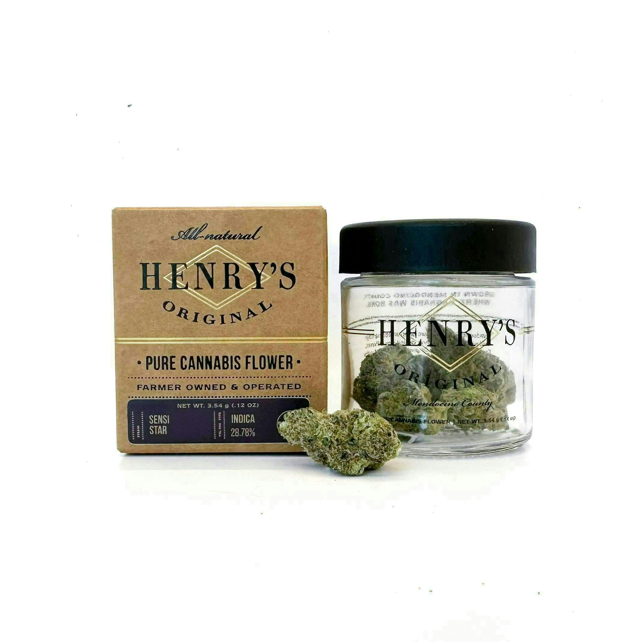 Henry's Original - Henry's Original | Sensi Star | Jar Big Buds | 3.5g - 1