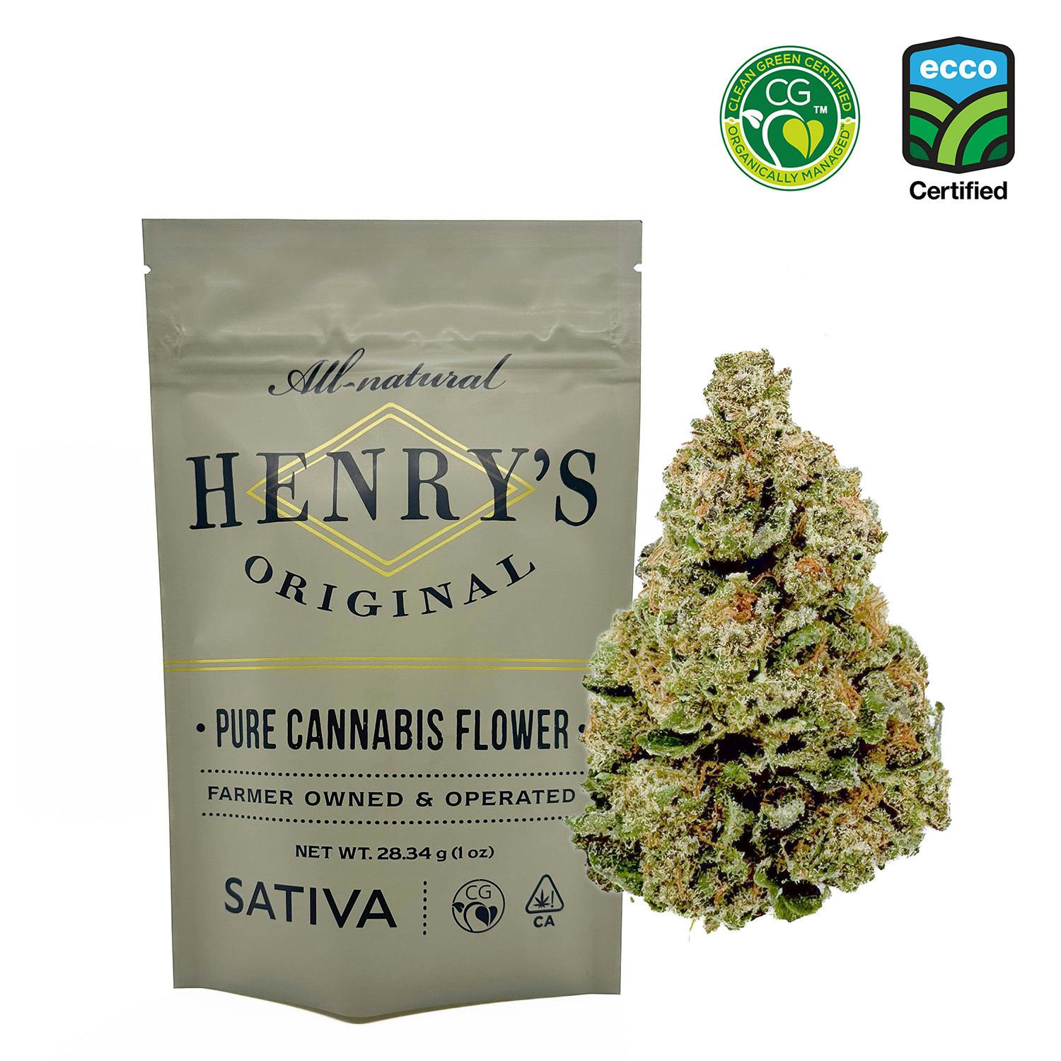 Henry's Original - Henry's Original | Pineapple Jack | Pouch Big Buds | 28g - 1