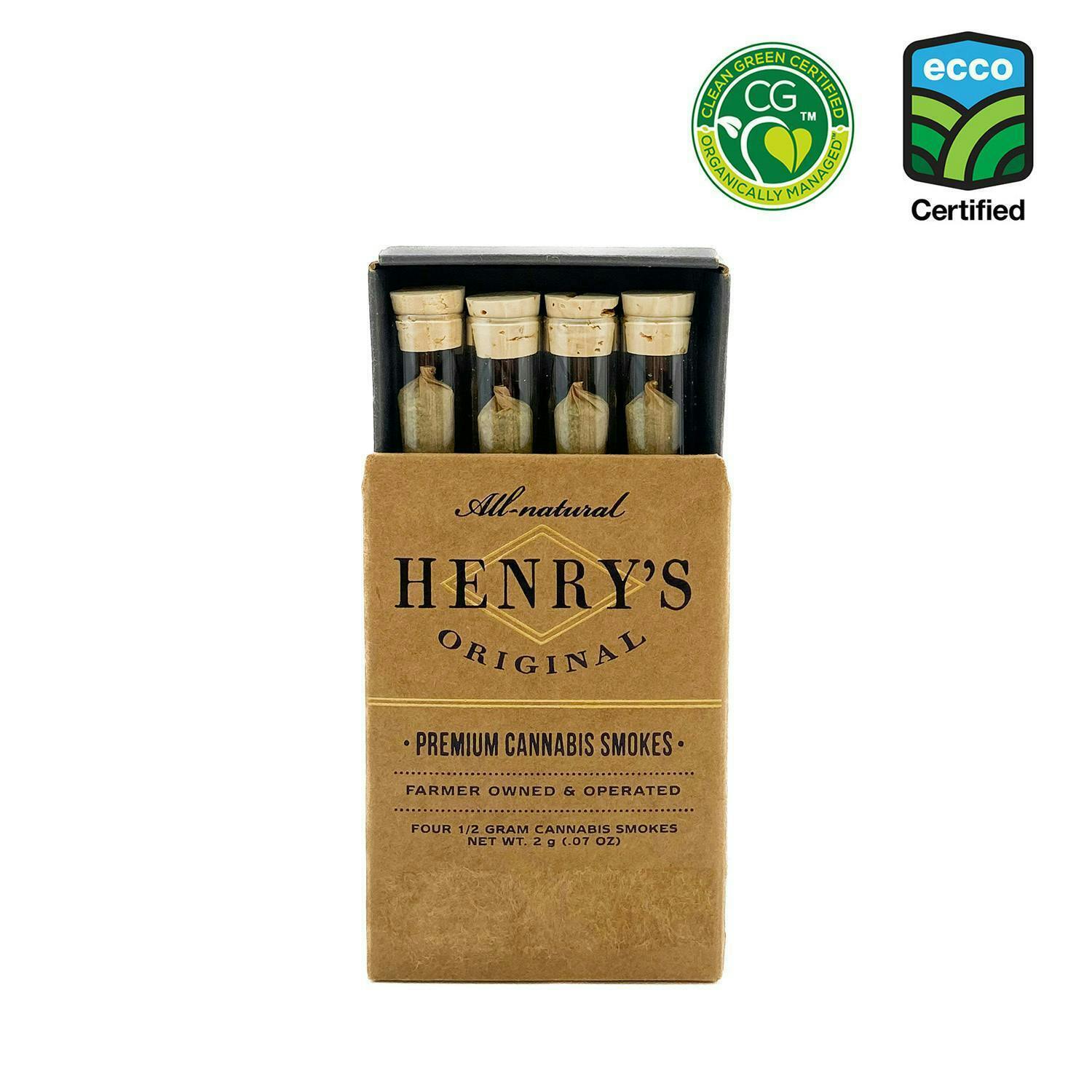 Henry's Original - Henry's Original | Romulan | Joints | 0.5g each | 4pk - 1