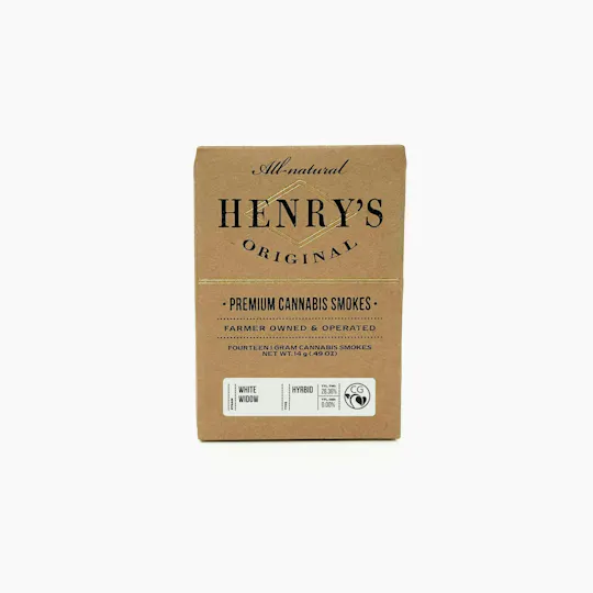 Henry's Original - Henry's Original | White Widow | Joints | 1g each | 14pk - 1