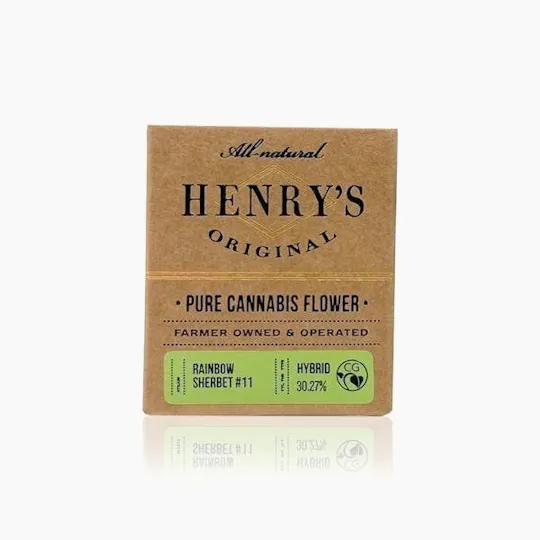 Henry's Original - Henry's Original | Rainbow Sherbet #11 | Pouch Big Buds | 3.5g - 1