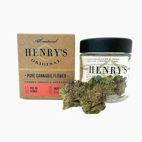 Henry's Original - Henry's Original | Pre-98 Bubba Kush | Jar Big Buds | 3.5g - 1