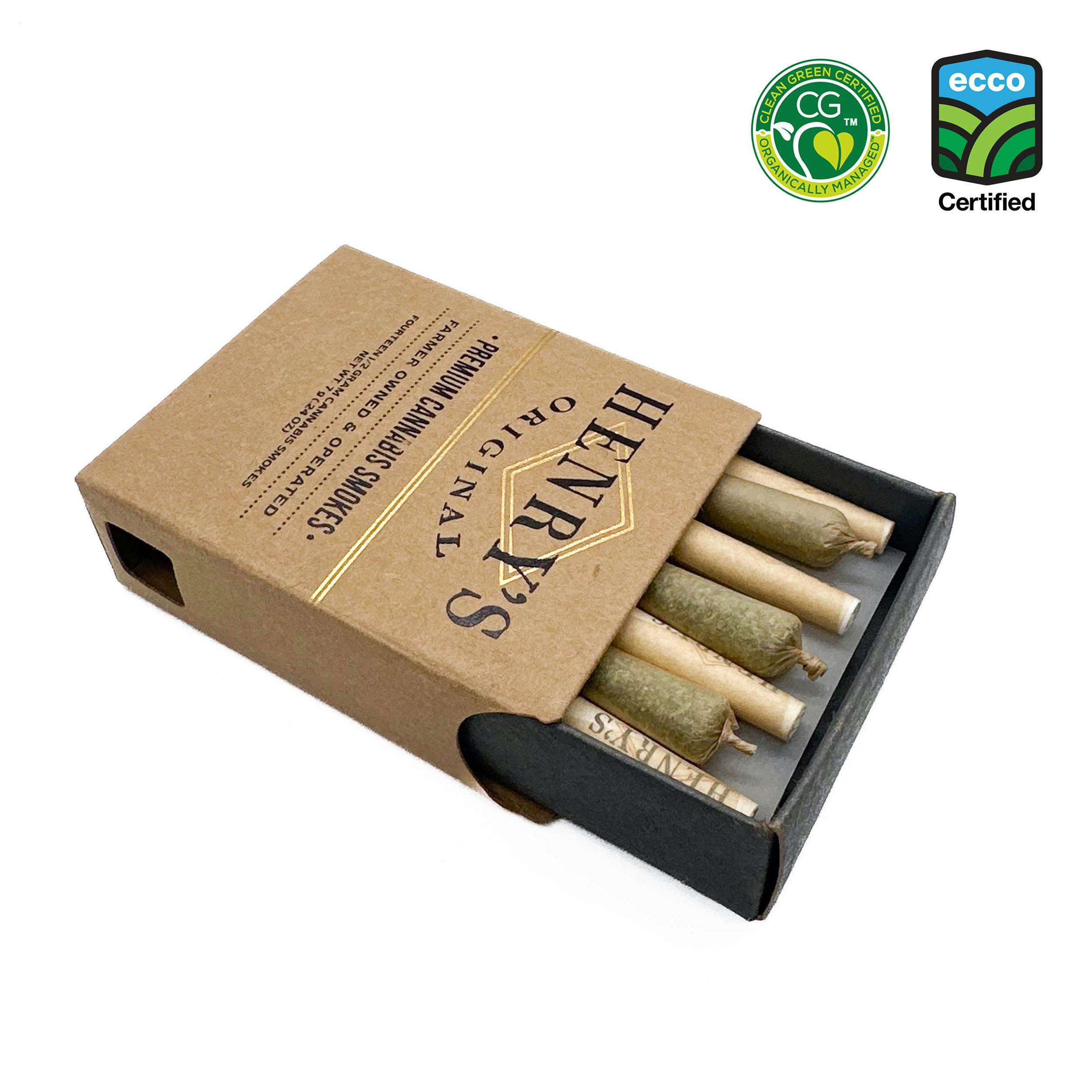 Henry's Original - Henry's Original | Panama Red | Joints | 0.5g each | 14pk - 1