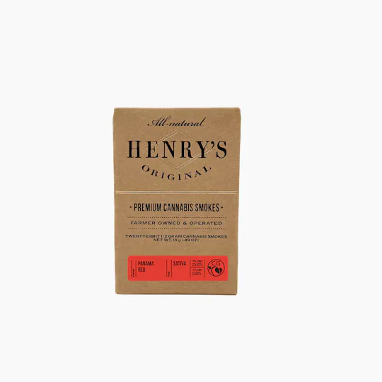 Henry's Original - Henry's Original | Panama Red | Joints | 0.5g each | 28pk - 1