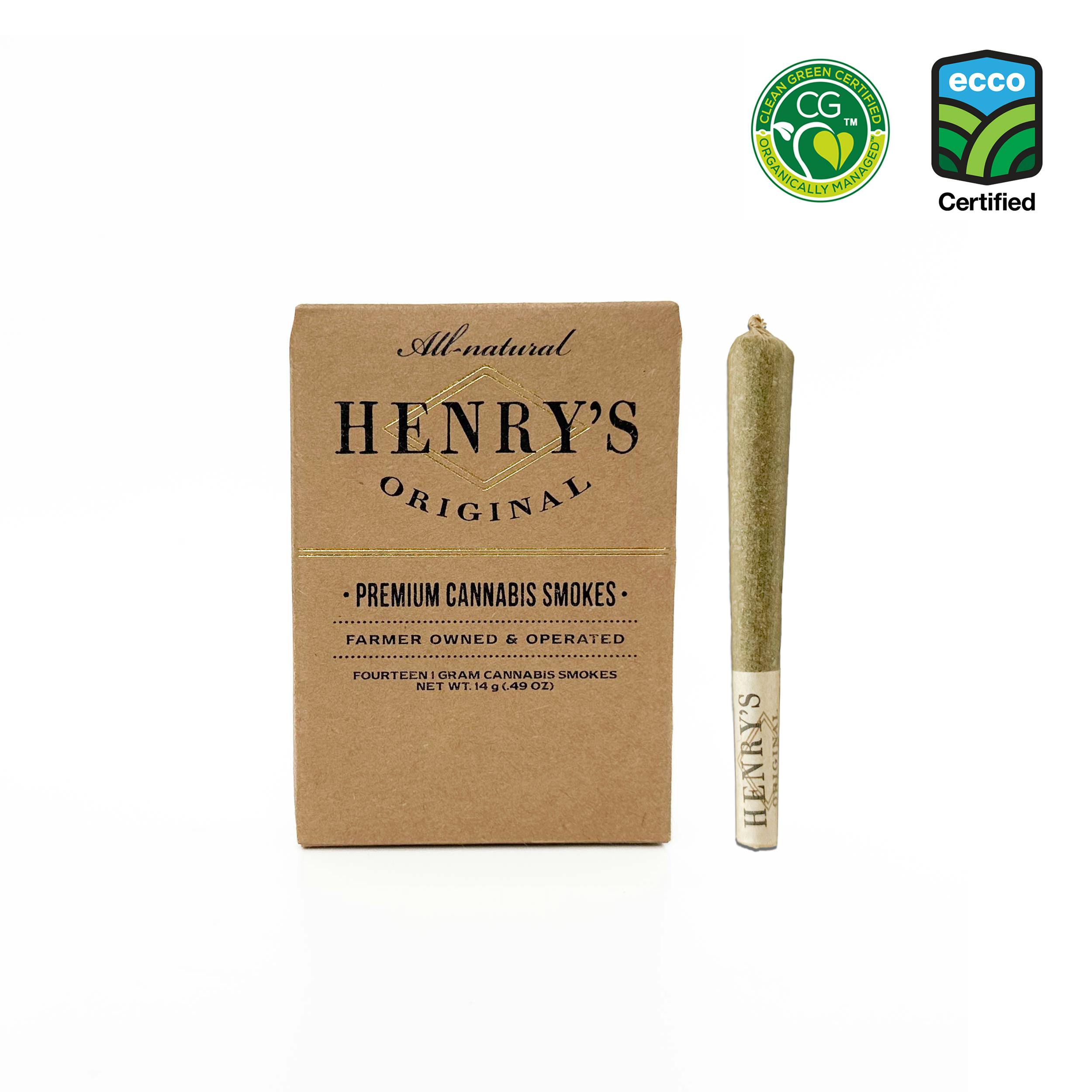 Henry's Original - Henry's Original | Galactic Jack | Joints | 1g each | 14pk - 1