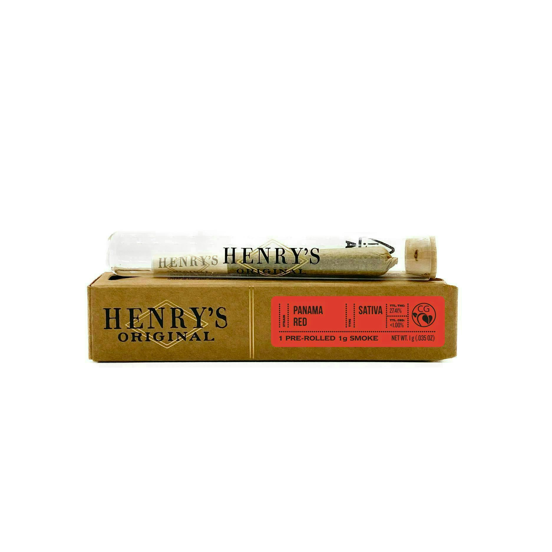 Henry's Original - Henry's Original | Panama Red | Joint | 1g - 1